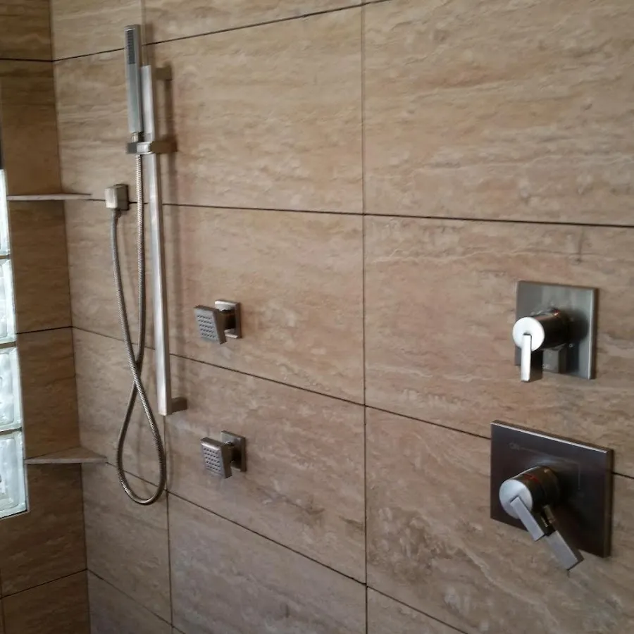 Shower fixture installation for Gas Line Repair in Greenbelt